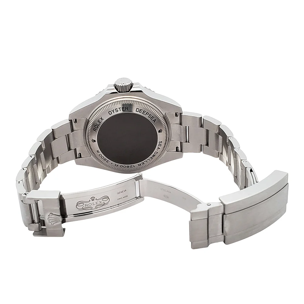 Certified Rolex Sea-Dweller Deepsea D-Blue James Cameron Steel Oyster 44mm Watch 116660 Box Papers - Image 8