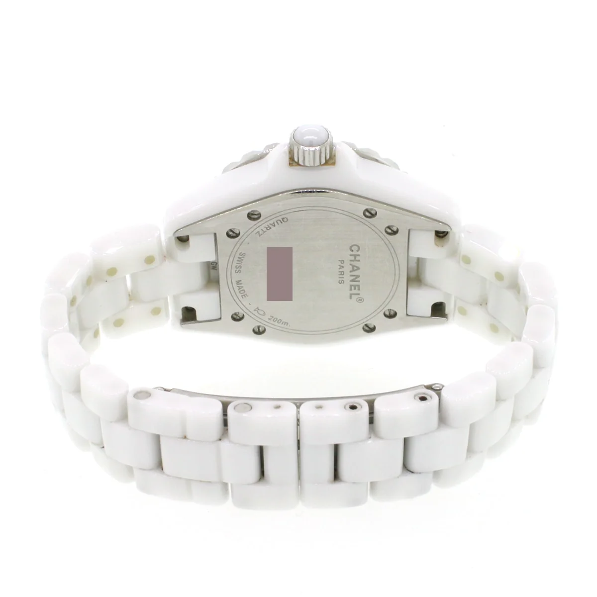 Chanel J12 33mm Automatic White Ceramic Women's Watch - Image 4