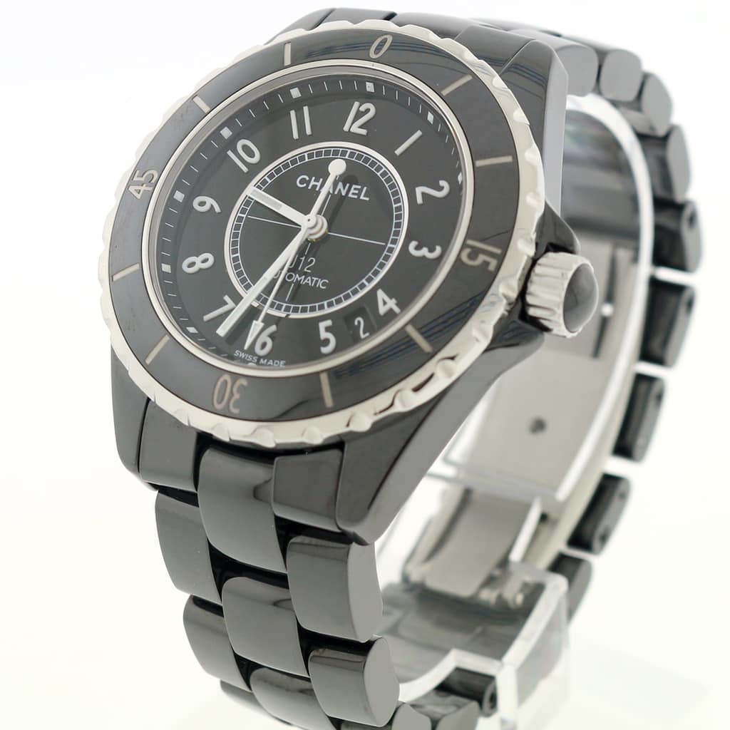 Chanel J12 38MM Automatic Black Ceramic Watch H0685 - Image 2