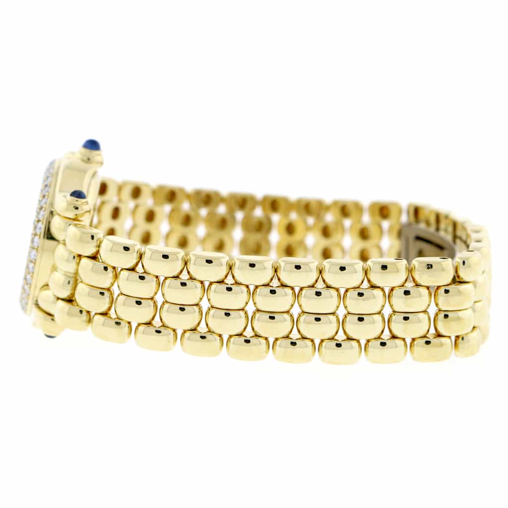 Chopard Happy Sport Round Classics 18K Yellow Gold Factory Diamond Bezel 26MM Ladies Watch 27/6150-23 - Image 4