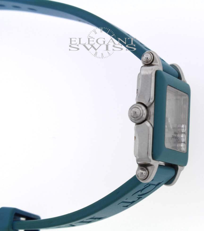 Chopard Happy Sport Square Original Floating Diamonds 27MM Ladies Watch 27/8896 - Image 3