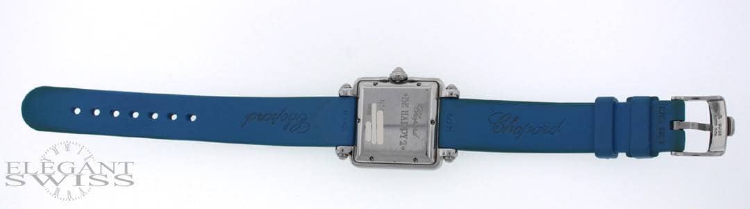 Chopard Happy Sport Square Original Floating Diamonds 27MM Ladies Watch 27/8896 - Image 5