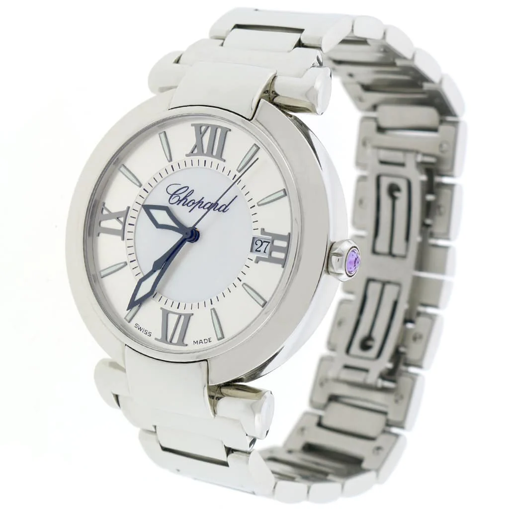 Chopard Imperiale Original Mother of Pearl Roman/Stick Dial 40MM Stainless Steel Watch 388531-3003 - Image 2