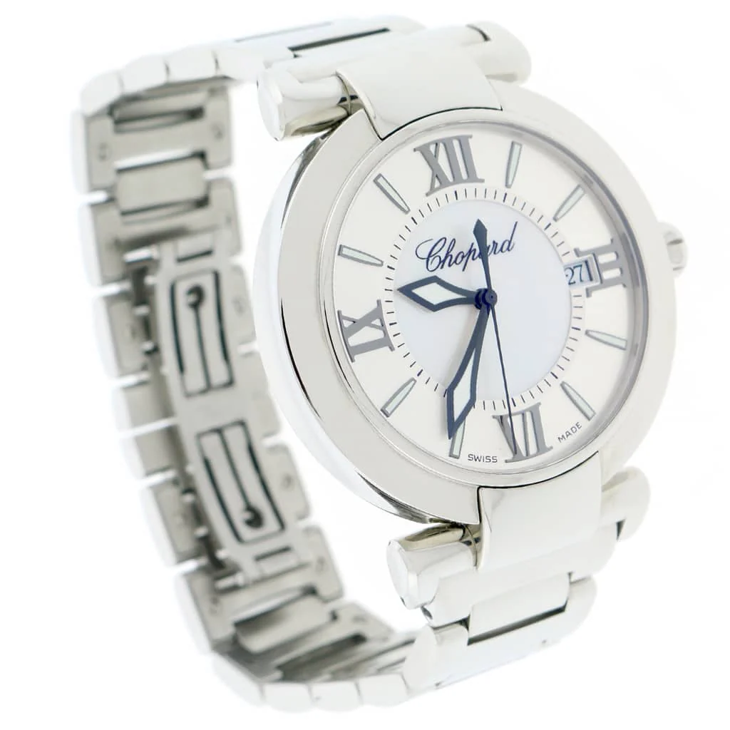 Chopard Imperiale Original Mother of Pearl Roman/Stick Dial 40MM Stainless Steel Watch 388531-3003 - Image 3