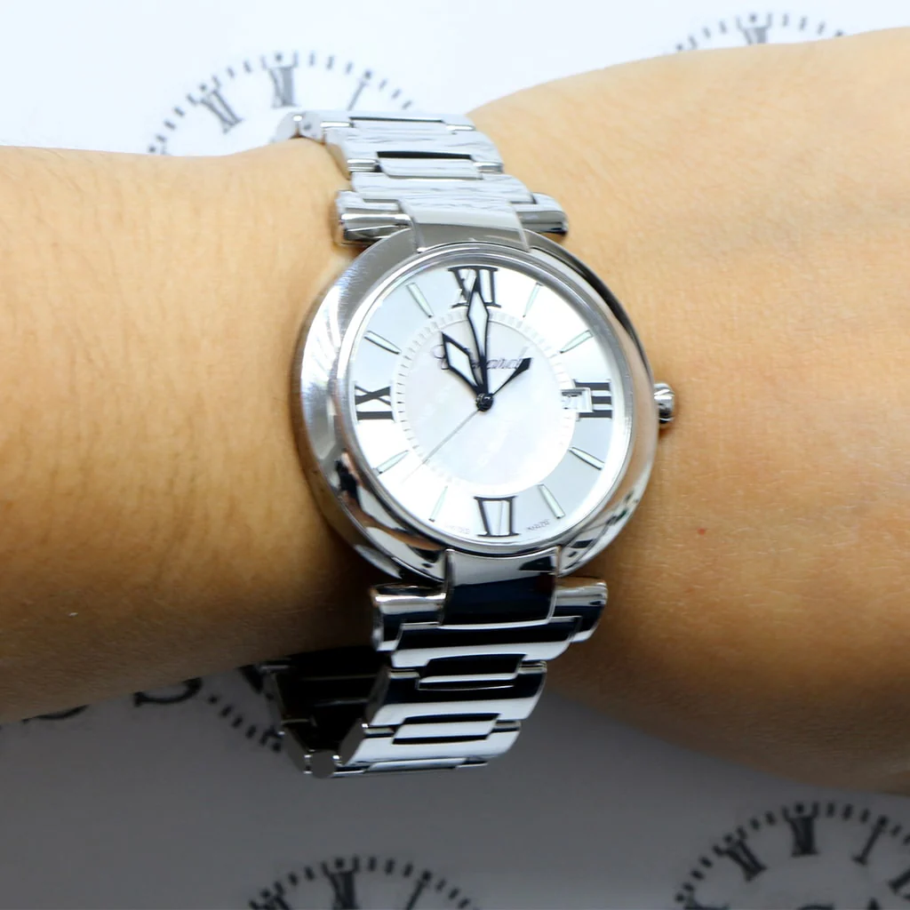 Chopard Imperiale Original Mother of Pearl Roman/Stick Dial 40MM Stainless Steel Watch 388531-3003 - Image 4