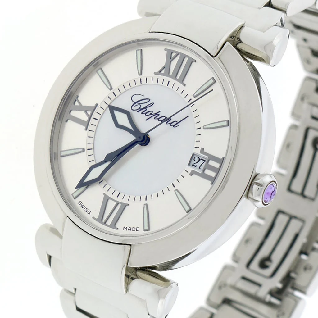 Chopard Imperiale Original Mother of Pearl Roman/Stick Dial 40MM Stainless Steel Watch 388531-3003 - Image 5