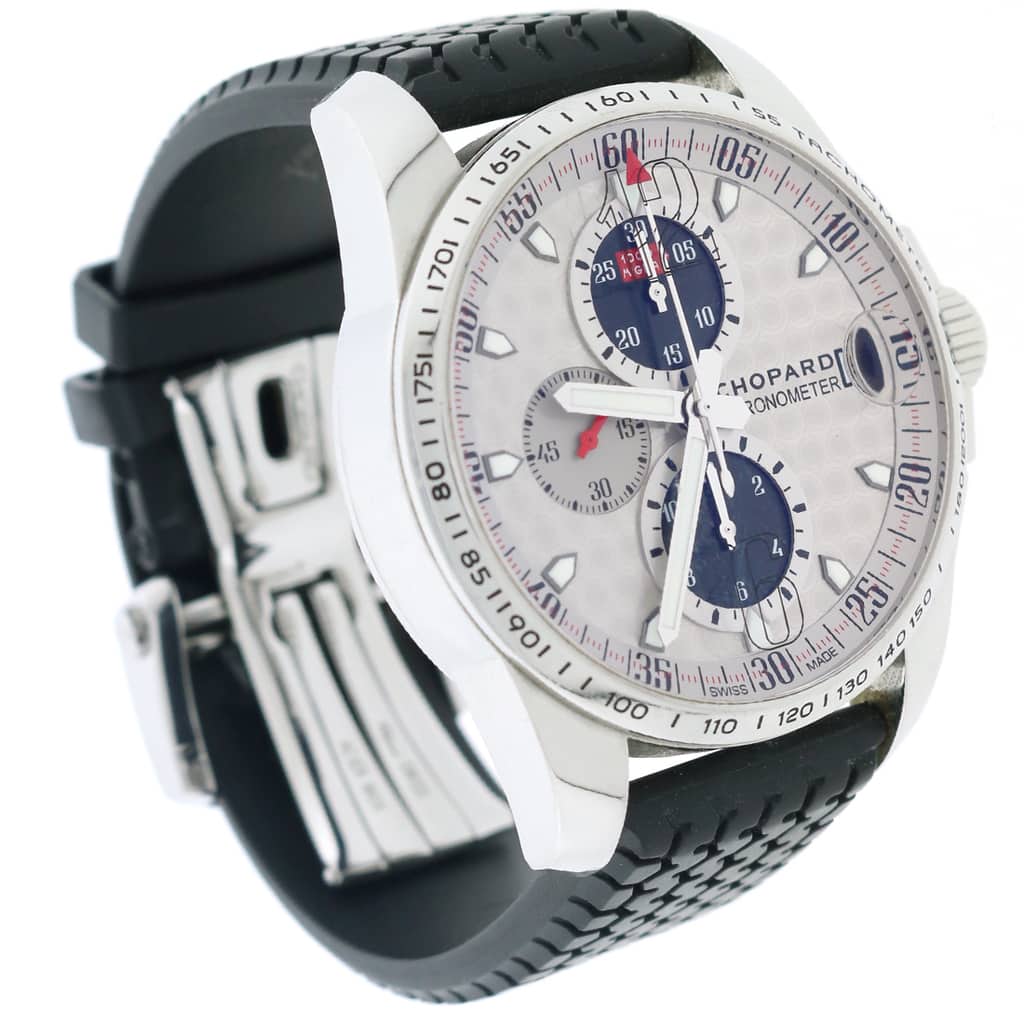 Chopard Mille Miglia Gran Turismo XL Chronograph World Limited 2010 Silver Dial 44MM Steel Mens Watch 16/8459 - Image 3