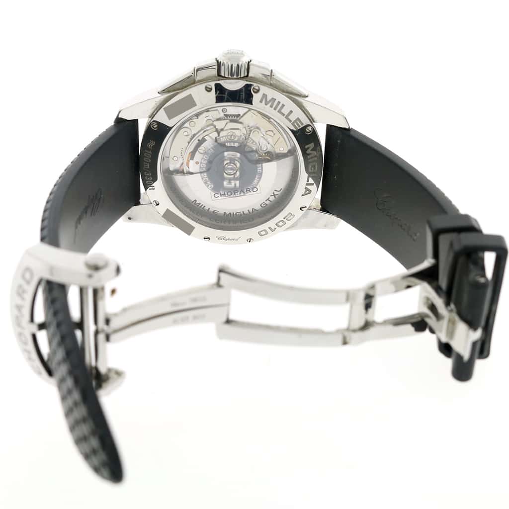Chopard Mille Miglia Gran Turismo XL Chronograph World Limited 2010 Silver Dial 44MM Steel Mens Watch 16/8459 - Image 6