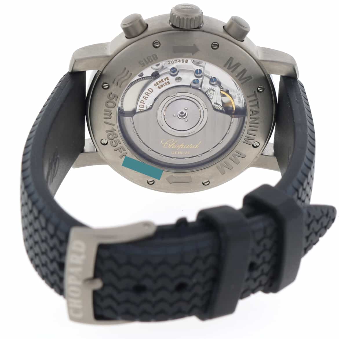 Chopard Millie Miglia Chronograph 40MM Automatic Titanium Mens Watch 168915-3001 - Image 10
