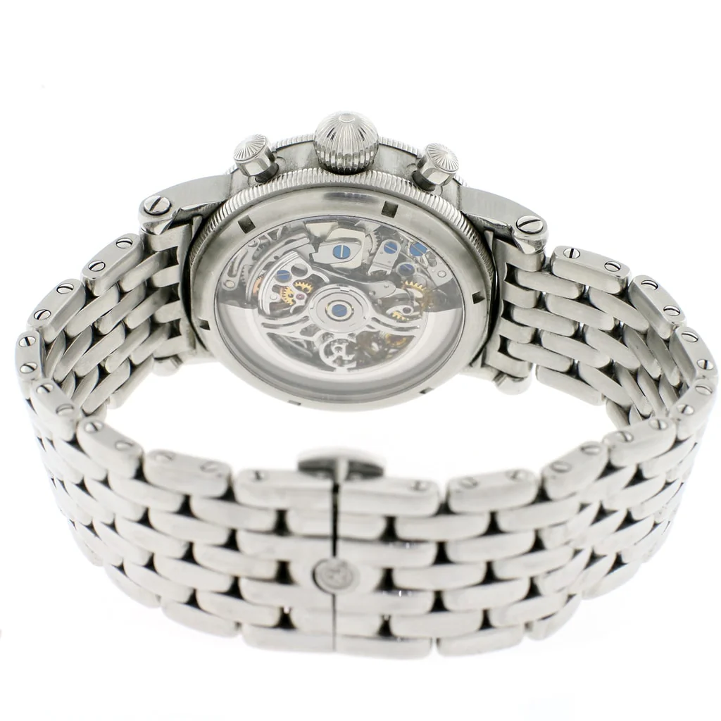 Chronoswiss Opus Skeleton Chronograph 38MM Automatic Stainless Steel Mens Watch CH7523 - Image 5