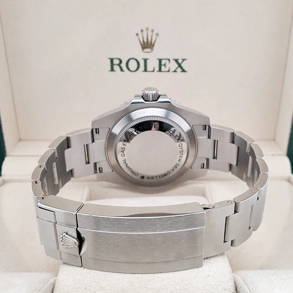 Rolex Sea-Dweller 40mm Black Ceramic Bezel Stainless Steel Watch 116600 Box Papers - Image 6