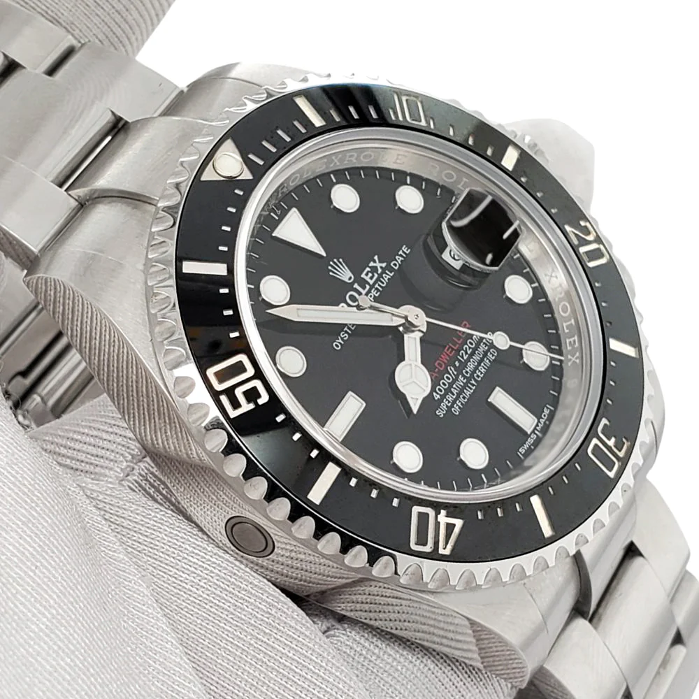 Rolex Sea-Dweller 43mm Stainless Steel Black Dial 50th Anniversary 126600 Box Papers