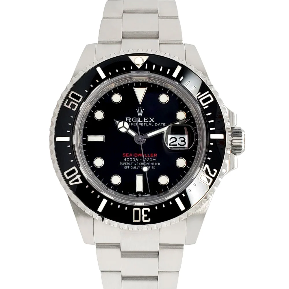 Rolex Sea-Dweller 43mm Stainless Steel Black Dial 50th Anniversary 126600 Box Papers - Image 3