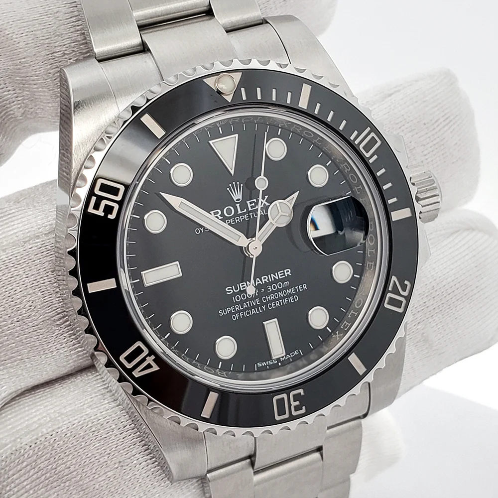 Rolex Submariner Date 40mm 116610LN Ceramic Steel Watch 2019 Box Papers - Image 3