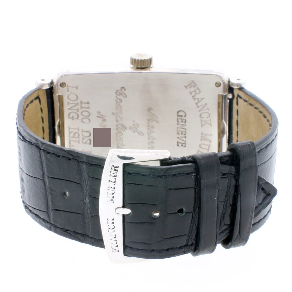Franck Muller Long Island Bi-Retrograde 18K White Gold Factory Silver Dial 32MM Automatic Mens Watch 1100DS-R - Image 4
