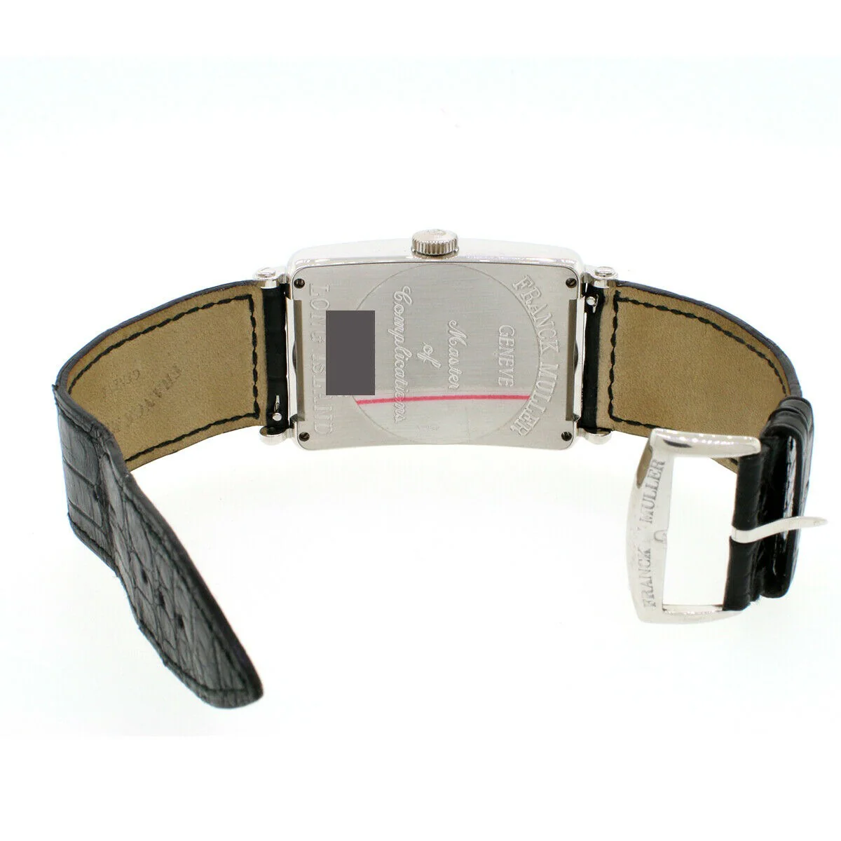 Franck Muller Long Island Master Banker White Gold 3-time Zone Automatic Watch - Image 5