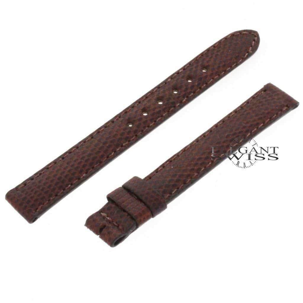Genuine Cartier Lizard Brown Leather Strap Band B4084660 12MM - Image 2