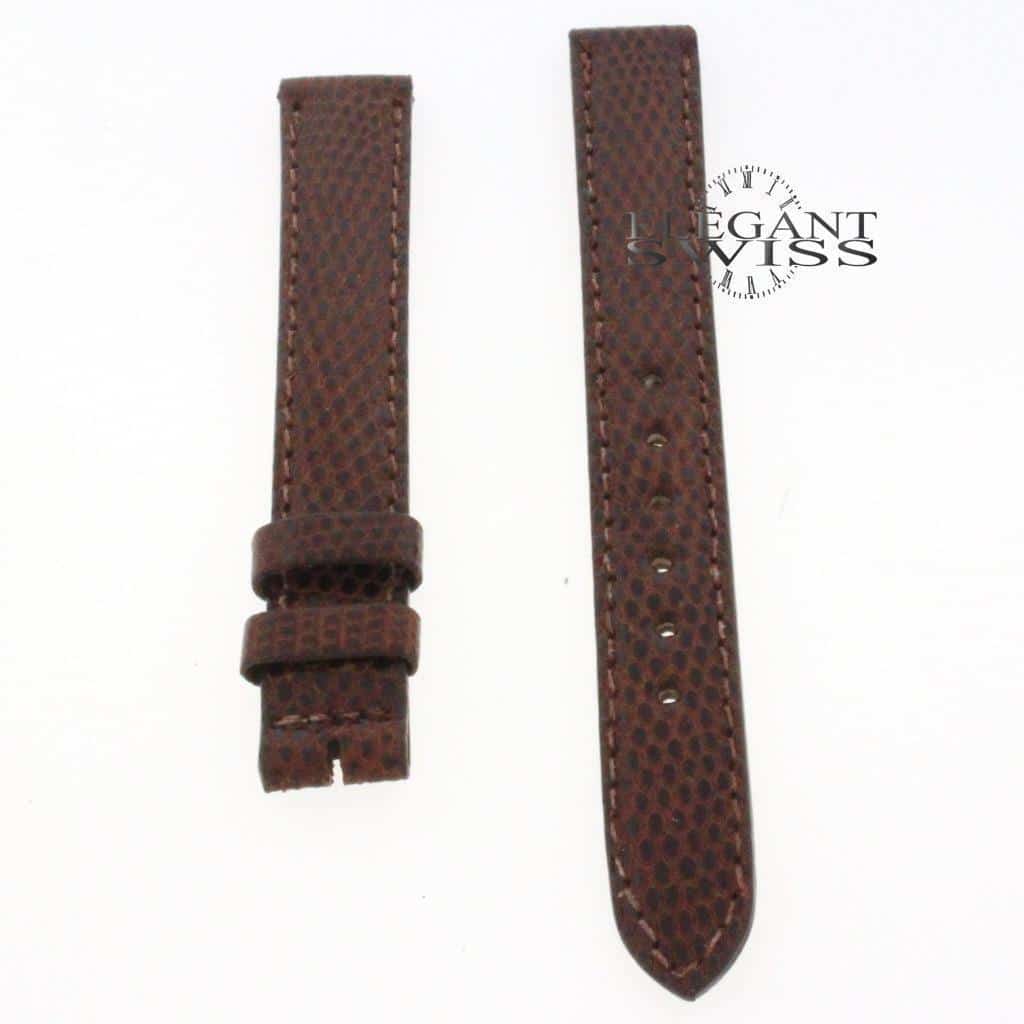 Genuine Cartier Lizard Brown Leather Strap Band B4084660 12MM - Image 3