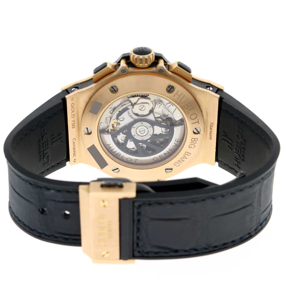 Hublot Big Bang 18K Rose 44MM Chronograph Automatic Mens Watch 301.PX.1180.RX - Image 5