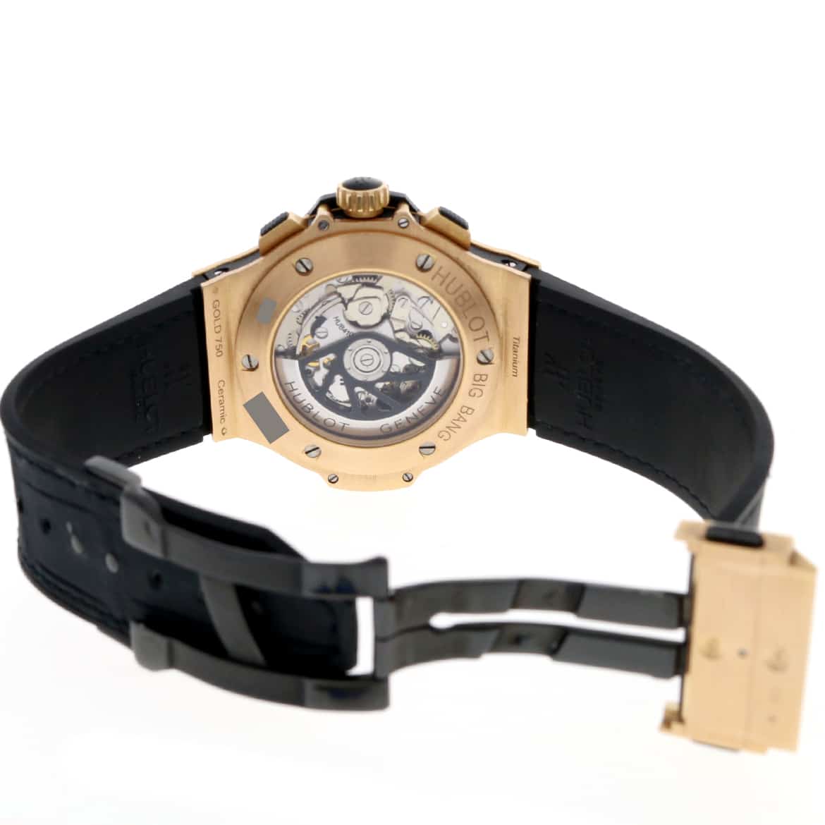 Hublot Big Bang 18K Rose 44MM Chronograph Automatic Mens Watch 301.PX.1180.RX - Image 6