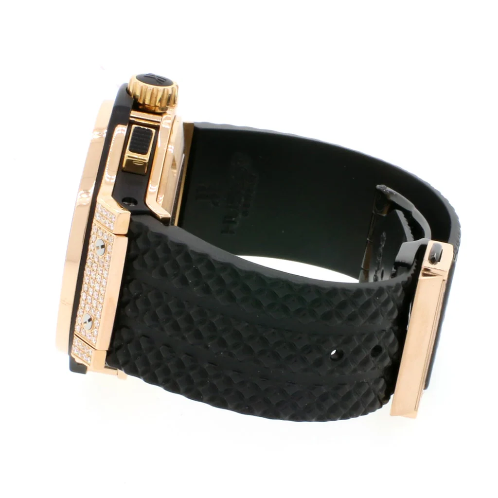 Hublot Big Bang 44MM 18K Rose Gold Factory Diamond Bezel Chronograph Automatic Mens Watch 301.PX.130.RX.174 - Image 5