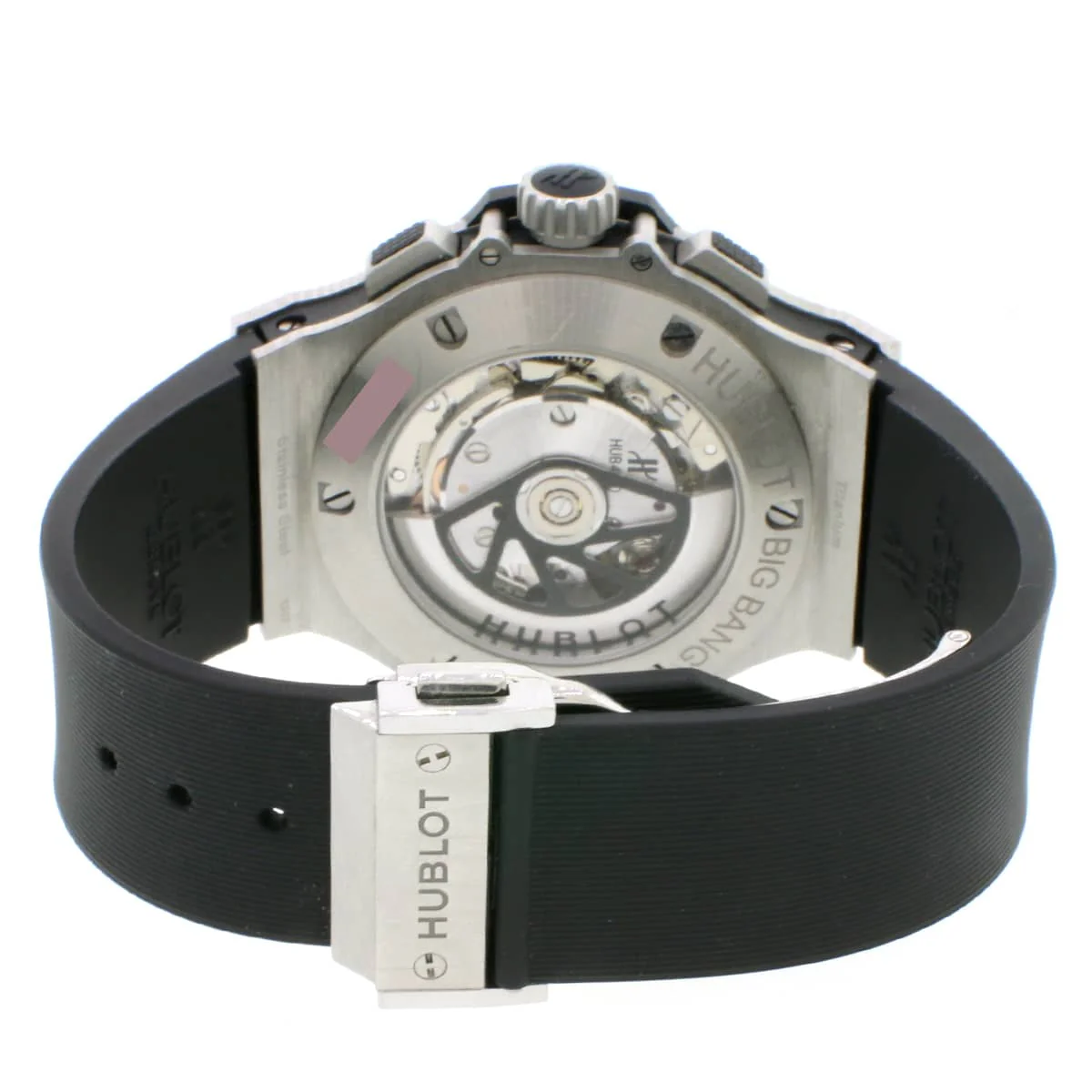 Hublot Big Bang 44MM Black Carbon Index Dial Chronograph Automatic Mens Watch 301.SM.1770.RX - Image 4