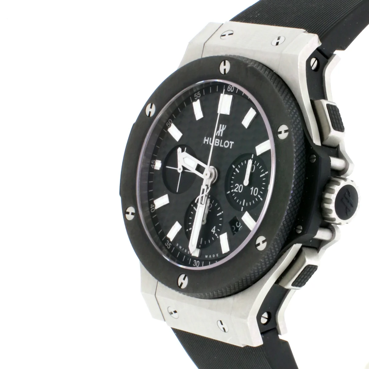 Hublot Big Bang 44MM Black Carbon Index Dial Chronograph Automatic Mens Watch 301.SM.1770.RX - Image 5