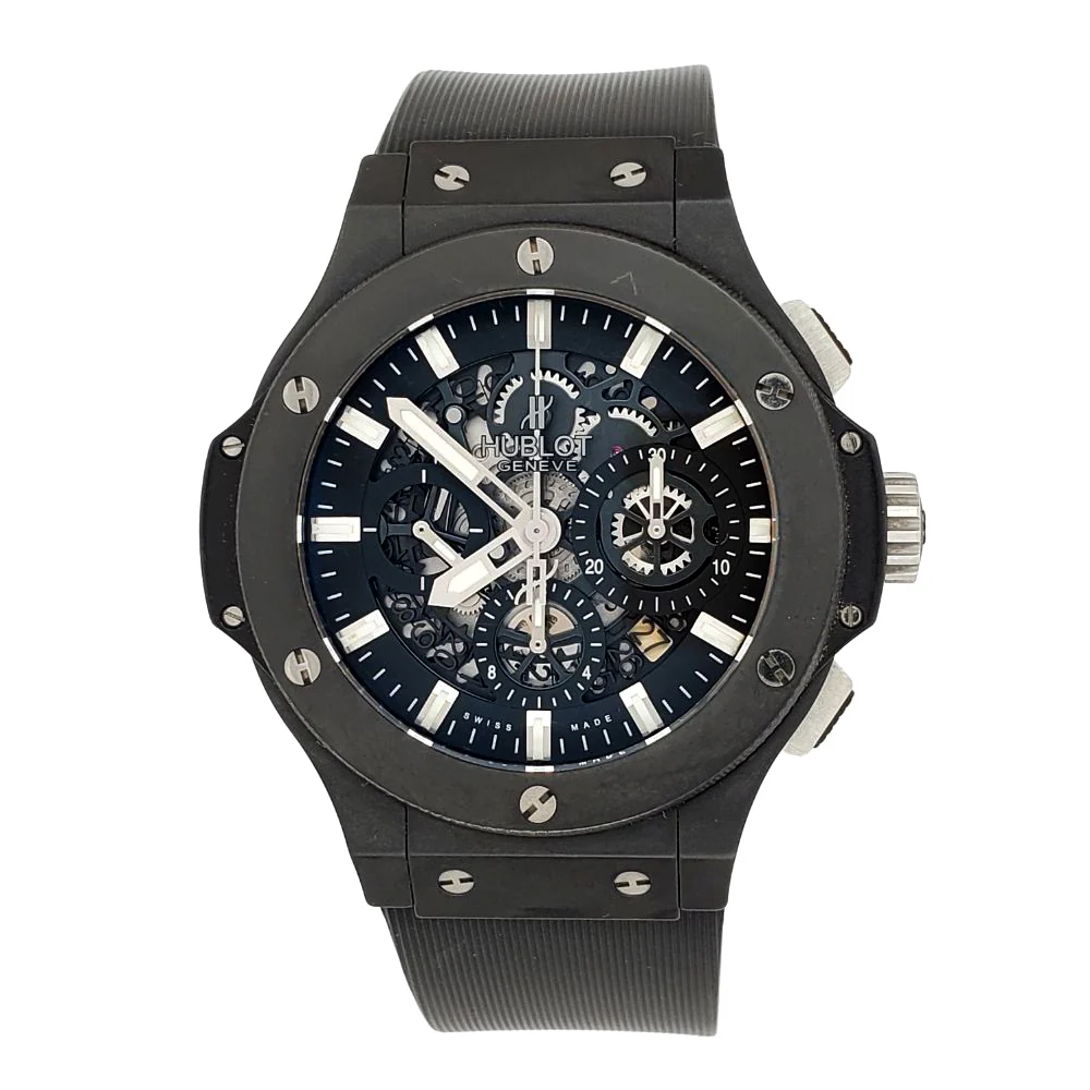 Hublot Big Bang Aero Bang 44mm Black Magic Ceramic Skeleton Watch 311.CI.1170.RX - Image 3