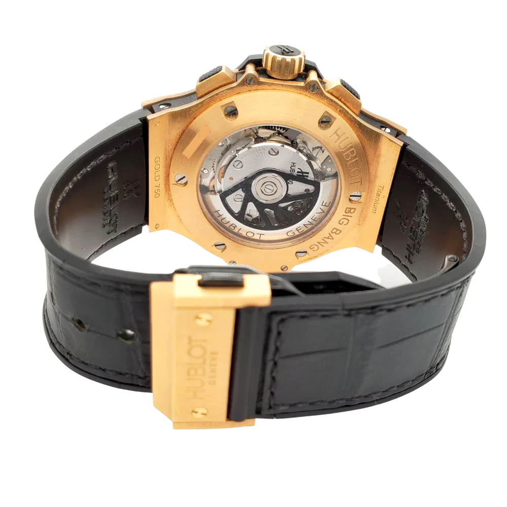 Hublot Big Bang Aero Bang 44mm Skeleton Dial Rose Gold Watch 311.PX.1180.GR - Image 5