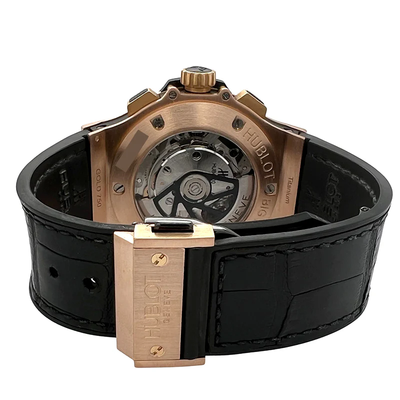 Hublot Big Bang Aero Bang 44mm Skeleton Dial Rose Gold Watch Box Papers - Image 6