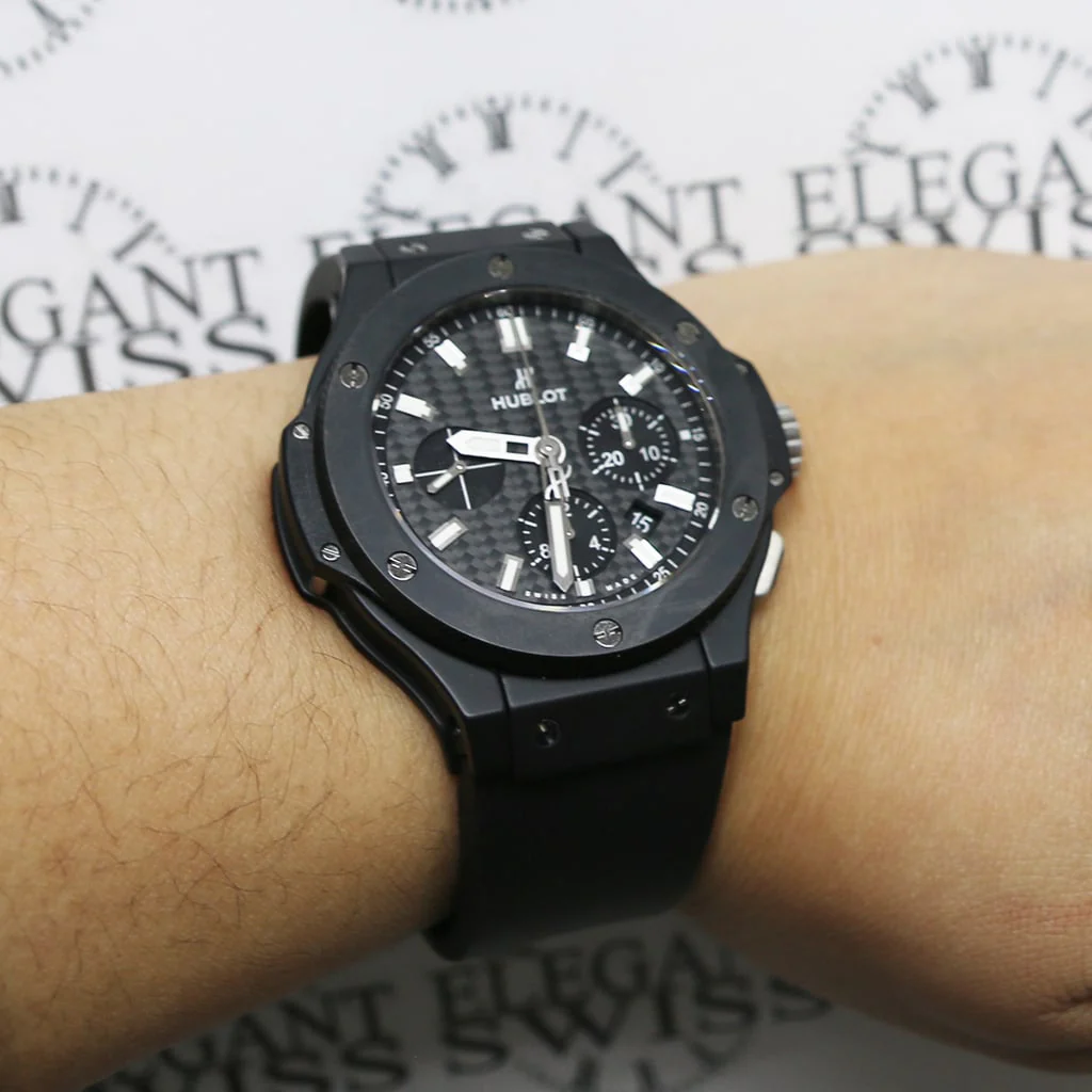Hublot Big Bang Black Magic Carbonfiber Chronograph Ceramic Automatic Mens Watch 301.CI.1770.RX - Image 6