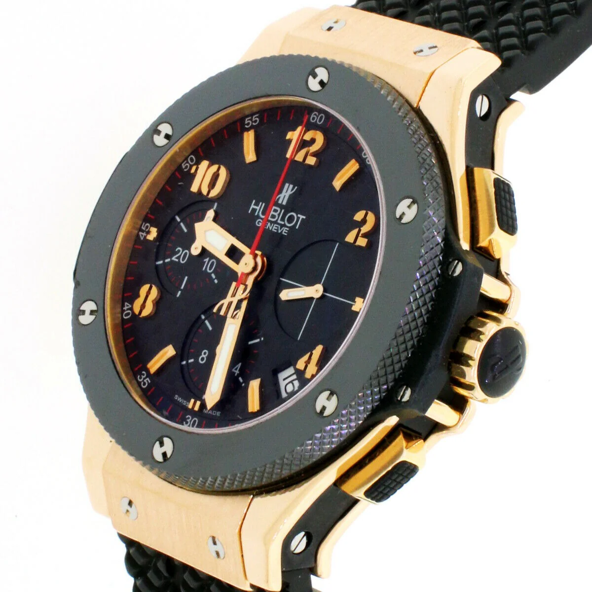 Hublot Big Bang Chronograph 18K Rose 41mm Watch Box Papers 341.PB.131.RX - Image 2