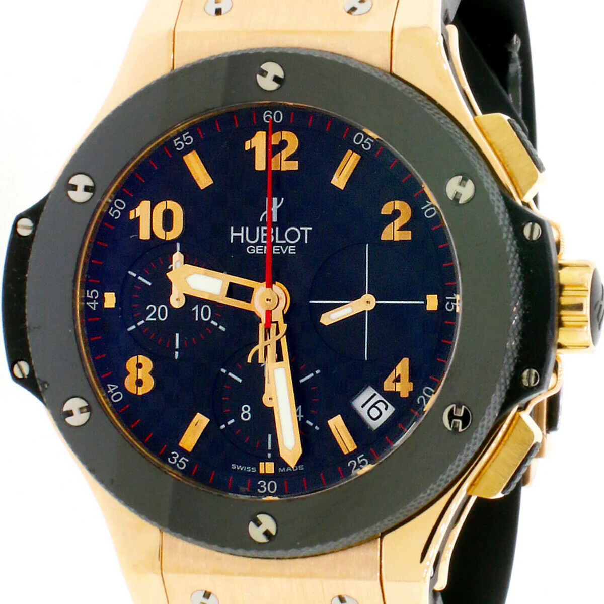 Hublot Big Bang Chronograph 18K Rose 41mm Watch Box Papers 341.PB.131.RX - Image 6