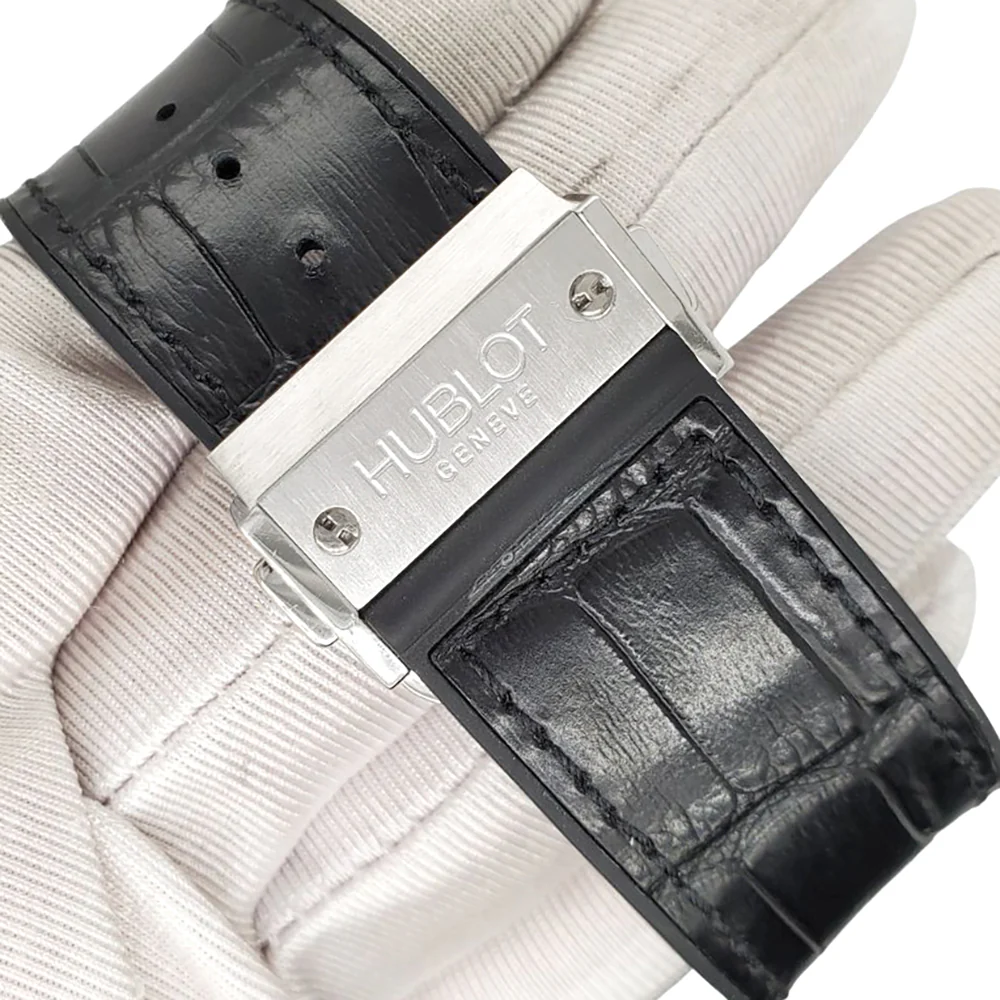 Hublot Big Bang Chronograph 44mm 3.6CT Diamond Bezel/Case/Black Dial Watch - Image 5