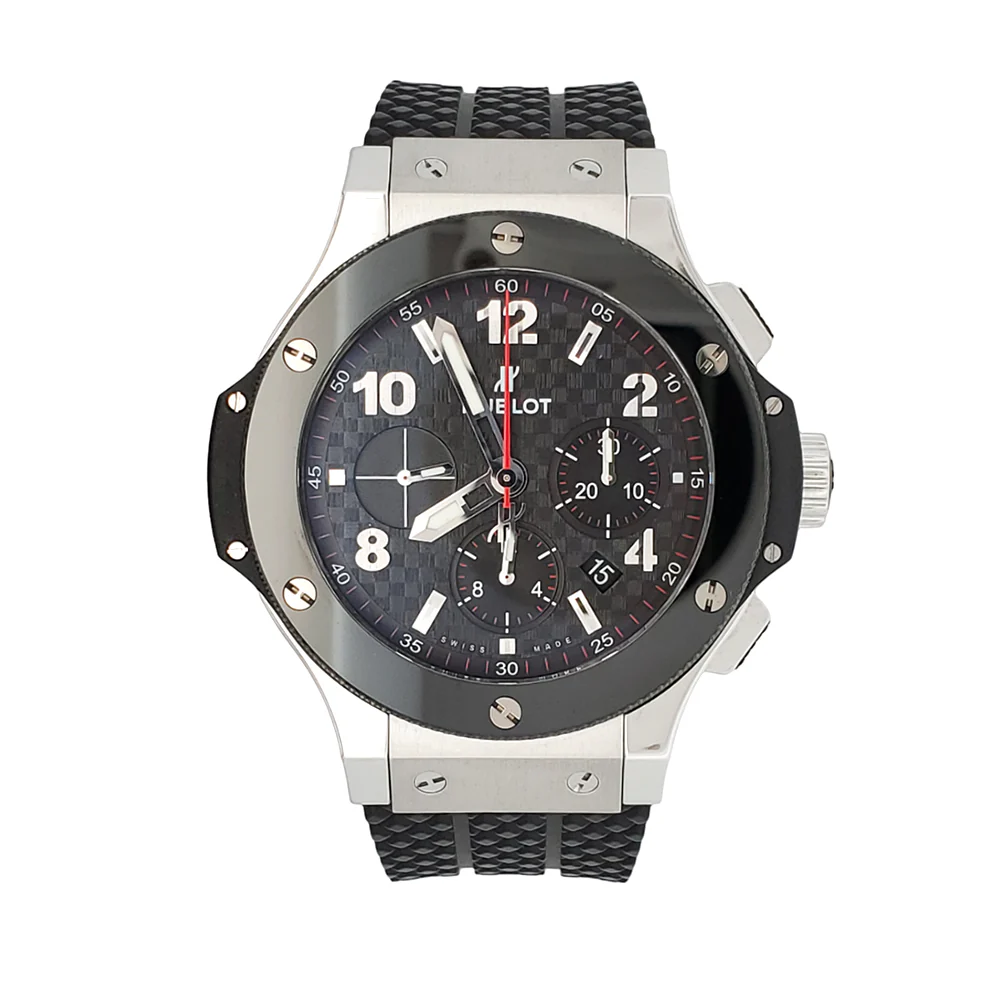 Hublot Big Bang Chronograph 44mm Black Ceramic Steel Watch 301.SB.131.RX - Image 3
