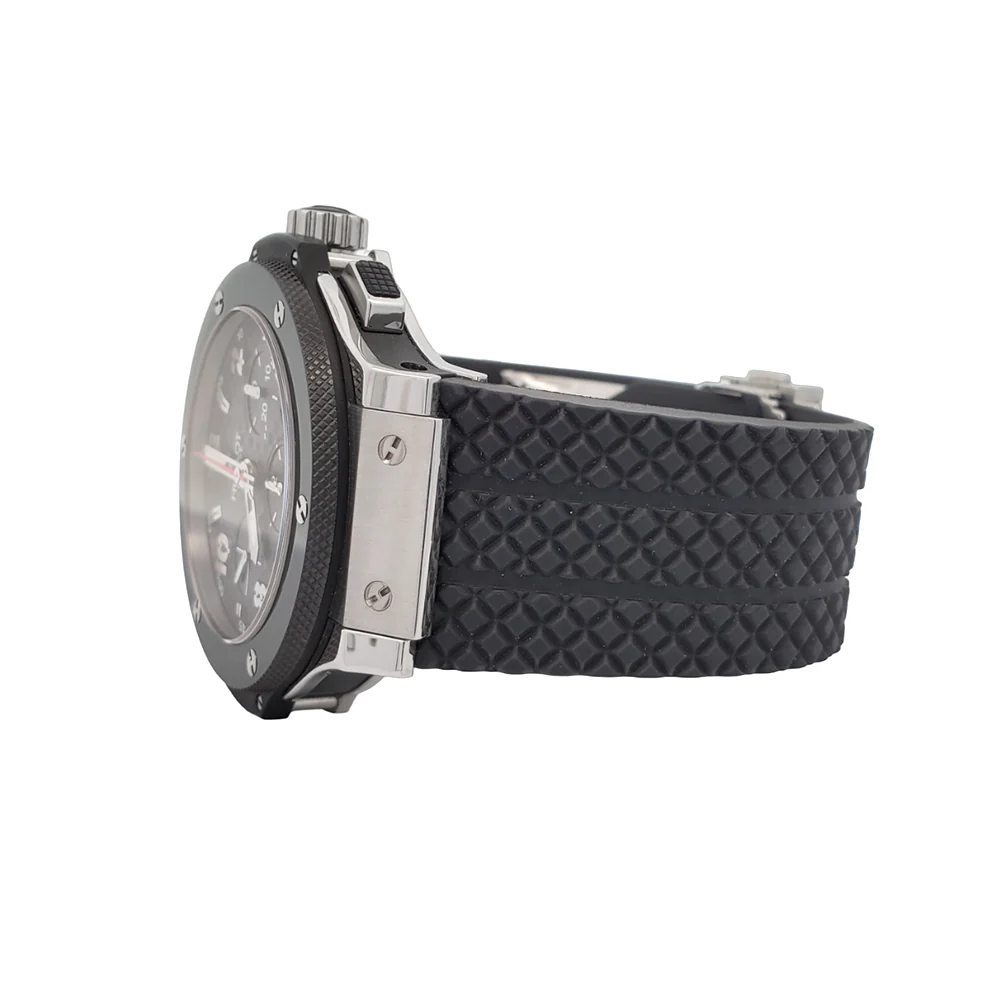 Hublot Big Bang Chronograph 44mm Black Ceramic Steel Watch 301.SB.131.RX - Image 4