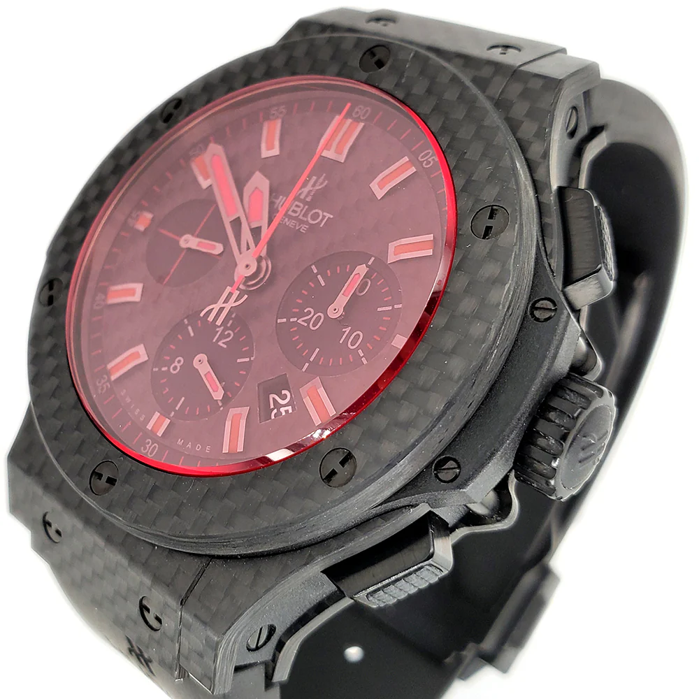 Hublot Big Bang Chronograph 44mm Red Magic Vendome Watch 301.CI.1123.GR Box Papers - Image 3