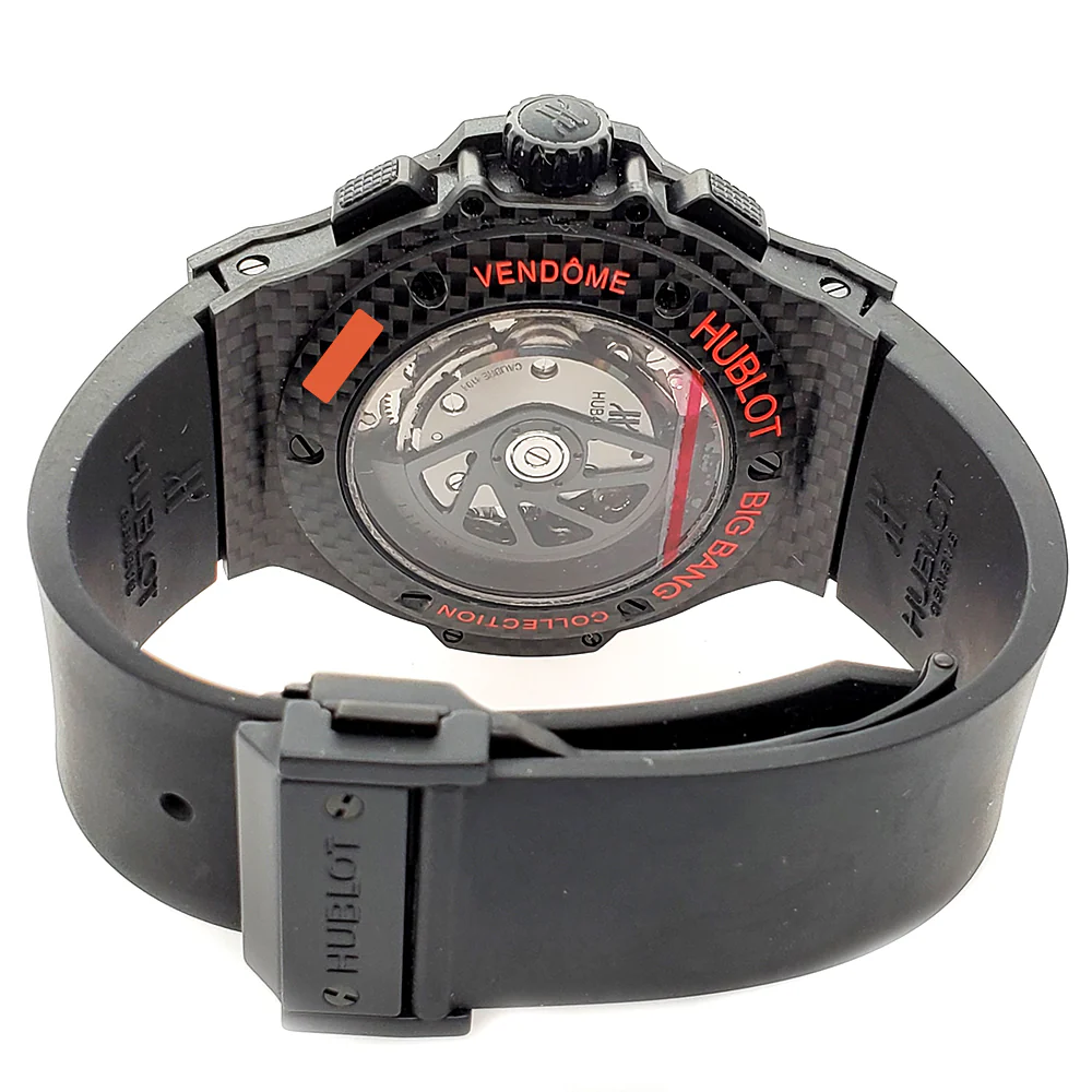 Hublot Big Bang Chronograph 44mm Red Magic Vendome Watch 301.CI.1123.GR Box Papers - Image 5