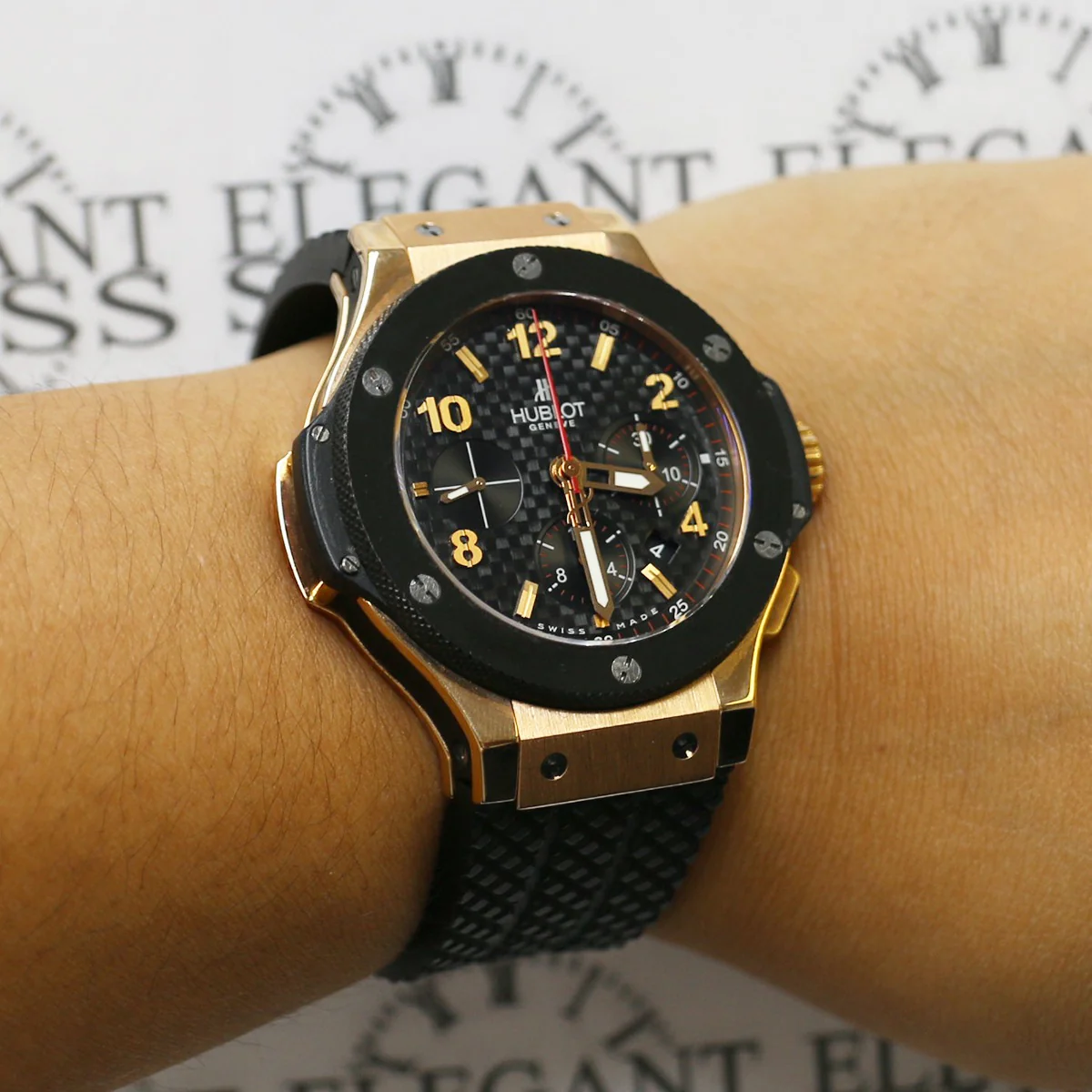 Hublot Big Bang Chronograph Rose Gold 44mm Watch Box Papers 301.PB.131.RX - Image 2