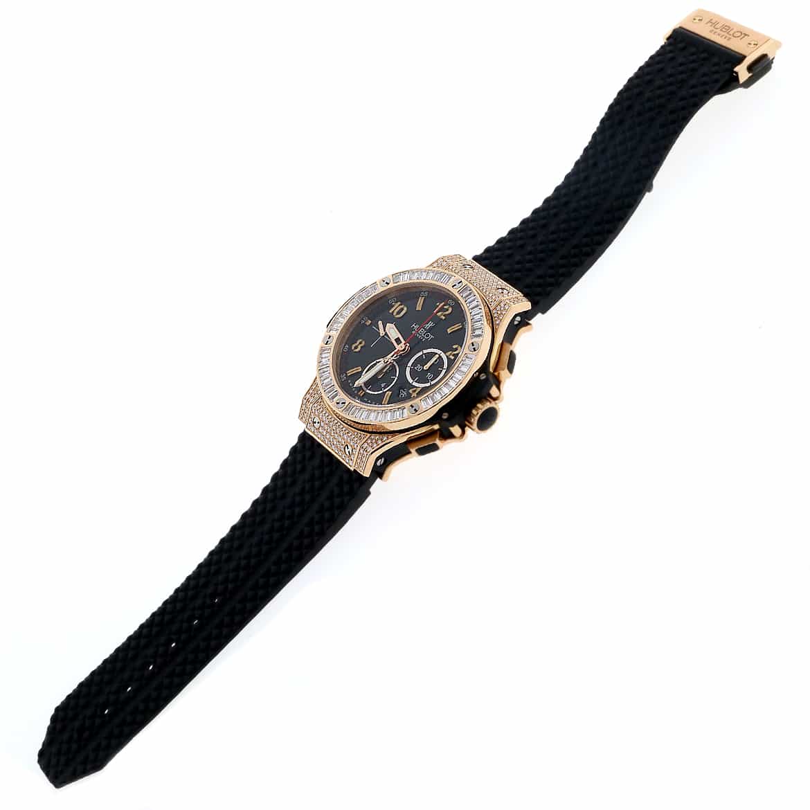 Hublot Big Bang Evolution 18K Rose Original Diamond Bezel 44MM Chronograph Automatic Mens Watch - Image 3