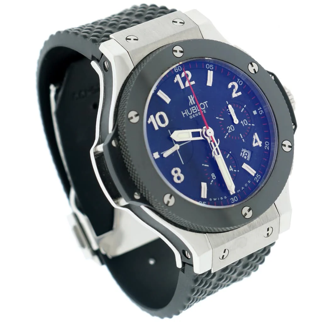 Hublot Big Bang Evolution Ceramic Bezel Black Carbon Dial 44MM Chronograph Automatic Stainless Steel Watch 301.SB.131.RX - Image 3