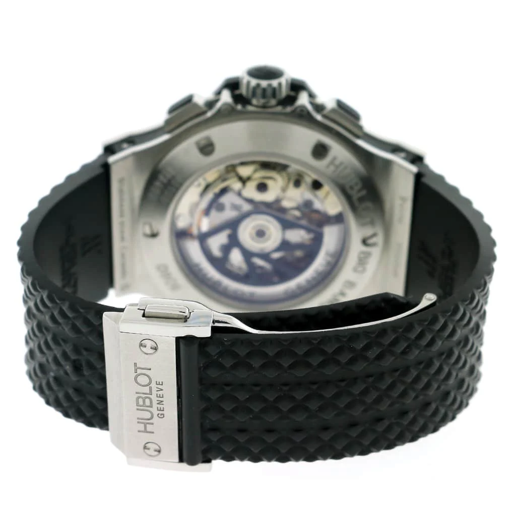 Hublot Big Bang Evolution Ceramic Bezel Black Carbon Dial 44MM Chronograph Automatic Stainless Steel Watch 301.SB.131.RX - Image 6