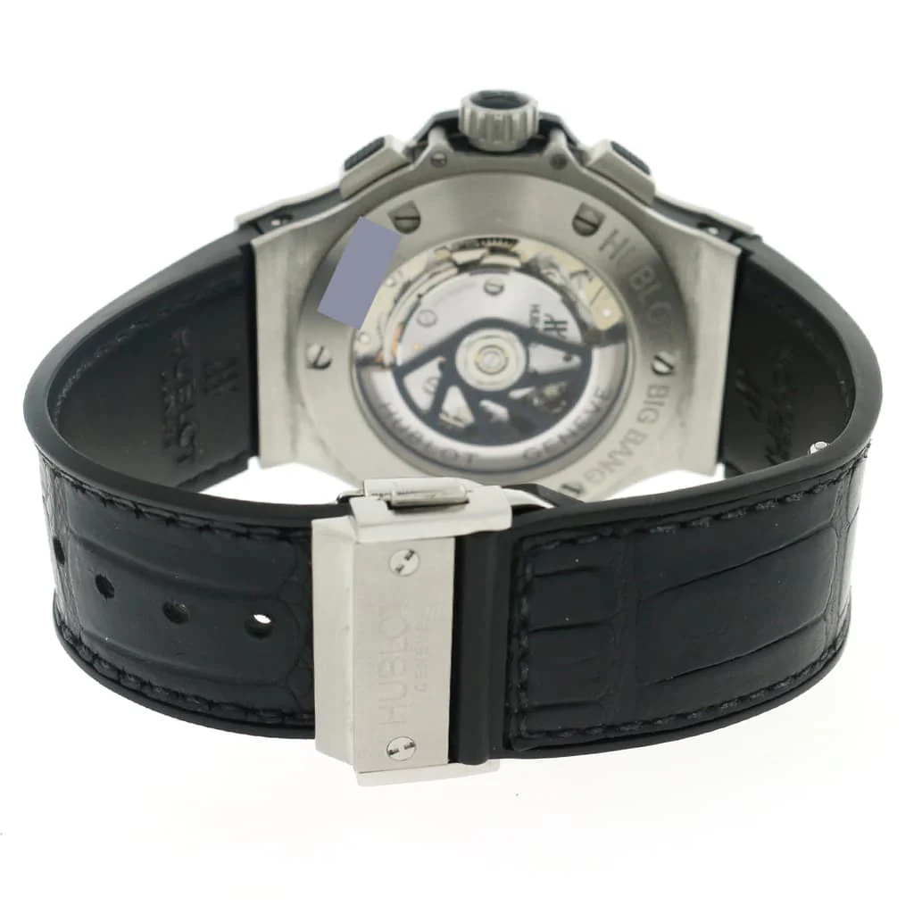 Hublot Big Bang Evolution Chronograph 44MM Black Dial Automatic Stainless Steel Mens Watch 301.SX.1170.RX - Image 7