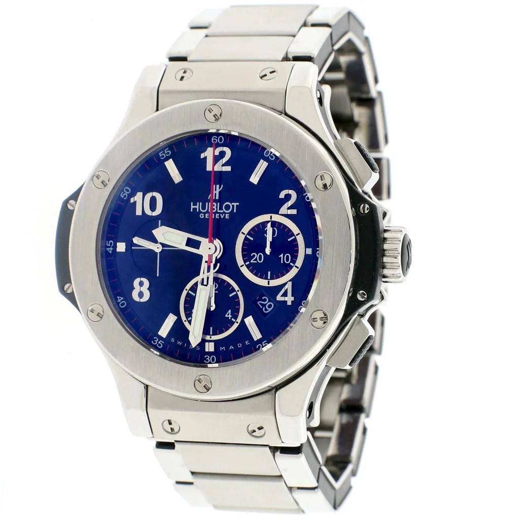 Hublot Big Bang Evolution Chronograph Stainless Steel Black Dial Automatic Mens Watch 301.SX.130.RX