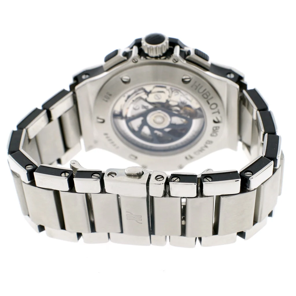 Hublot Big Bang Evolution Chronograph Stainless Steel Black Dial Automatic Mens Watch 301.SX.130.RX - Image 6