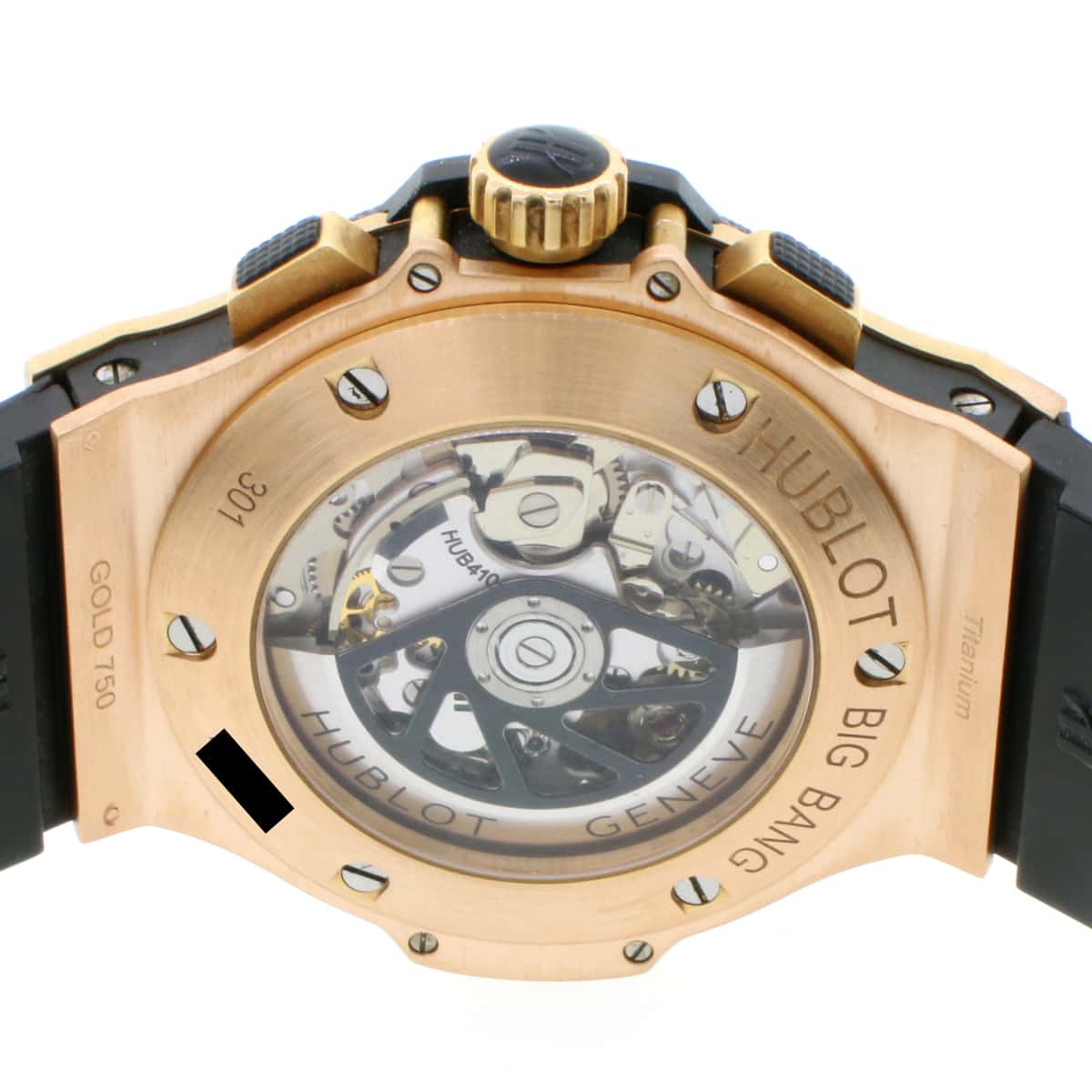 Hublot Big Bang Rose Gold Chronograph Ceramic Bezel 44mm 301.PM.1780.RX Mens Watch Box&Papers - Image 2