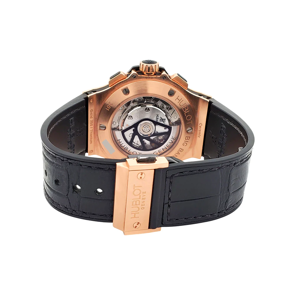 Hublot Big Bang Rose Gold Chronograph 44mm Watch 301.PB.131.RX Papers - Image 6