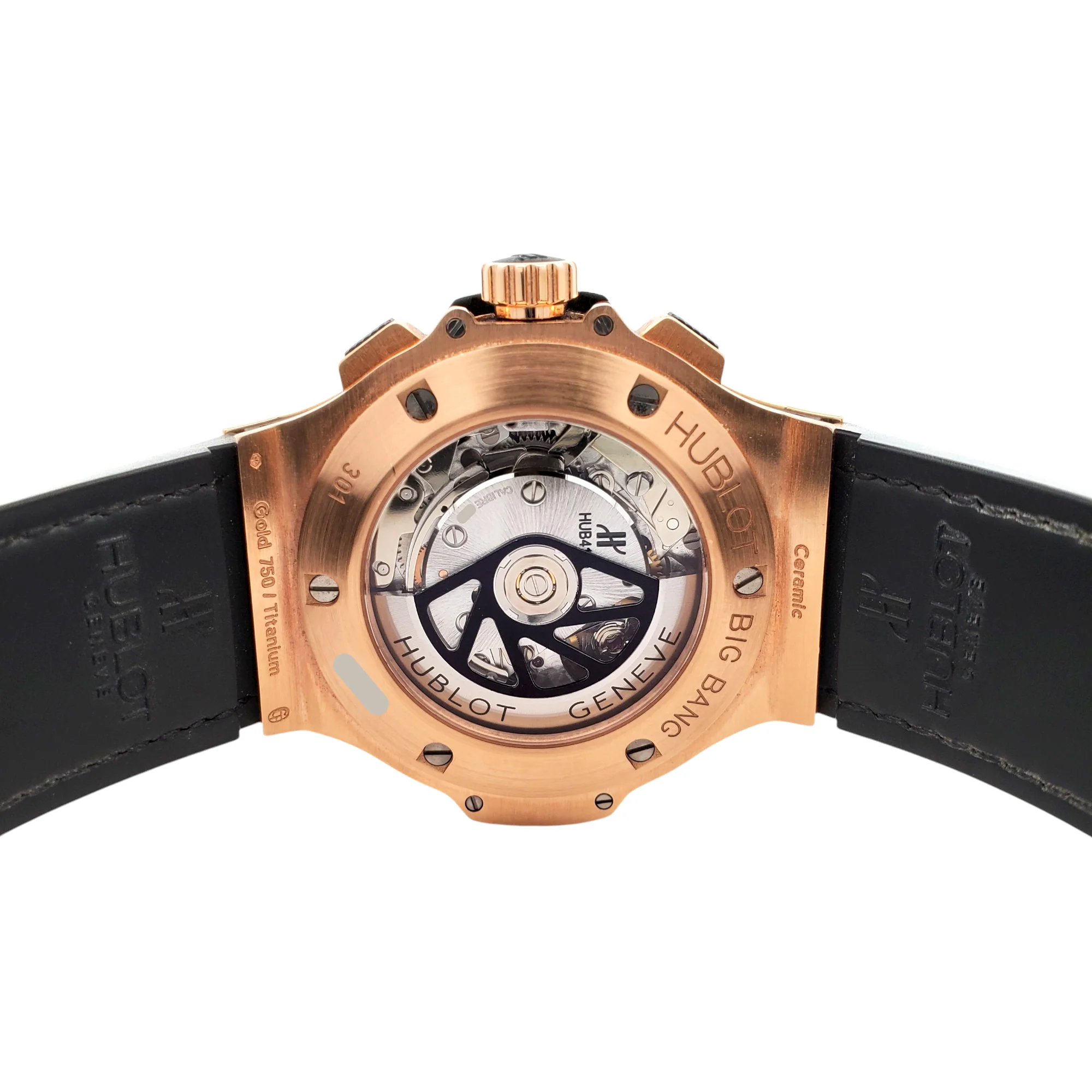 Hublot Big Bang Rose Gold Chronograph 44mm Watch 301.PB.131.RX Papers - Image 8