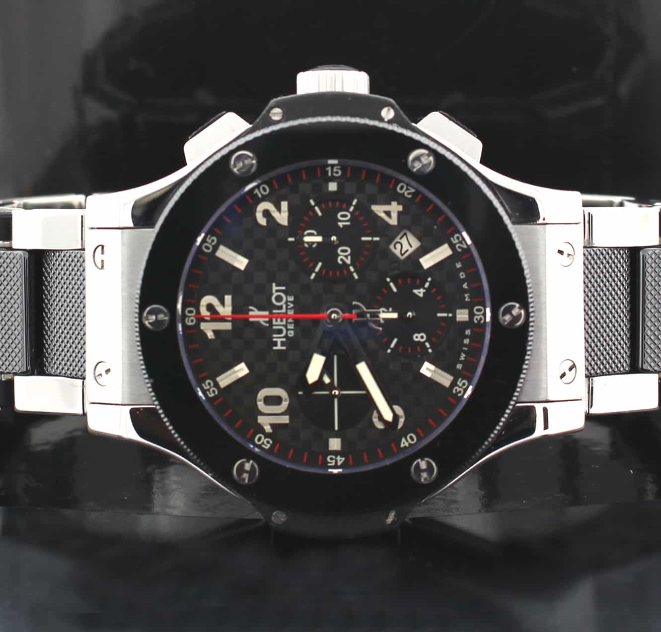 Hublot Big Bang Steel Ceramic Chronograph Automatic Mens Watch 301.SB - Image 2