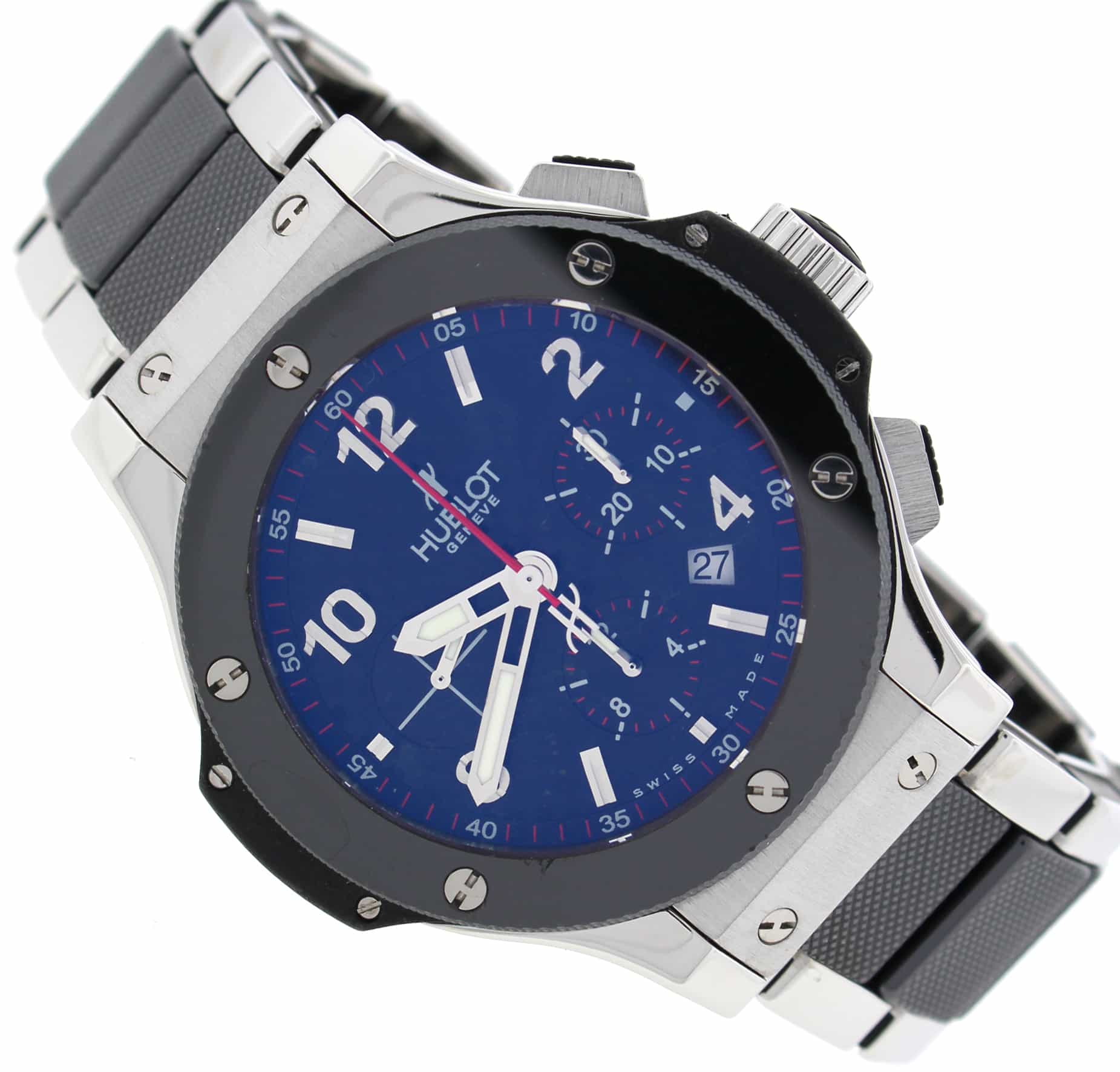 Hublot Big Bang Steel Ceramic Chronograph Automatic Mens Watch 301.SB - Image 3